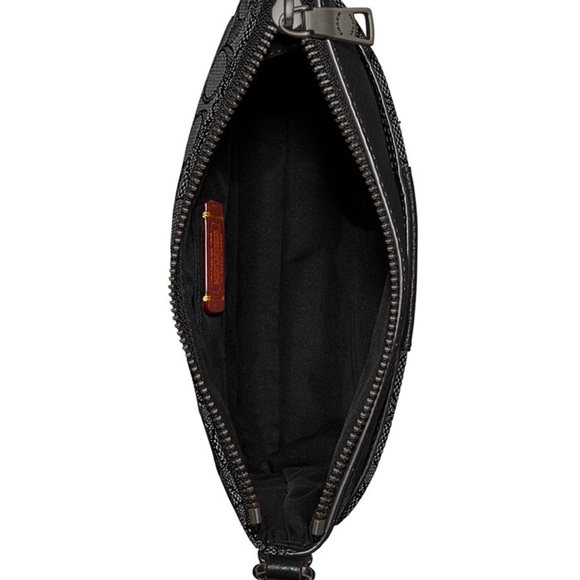 Coach  black kitt signature jacquard crossbody - Picture 3 of 10